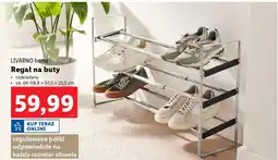 Lidl Livarno home regał na buty oferta