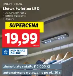 Lidl Livarno home listwa świetlna led oferta