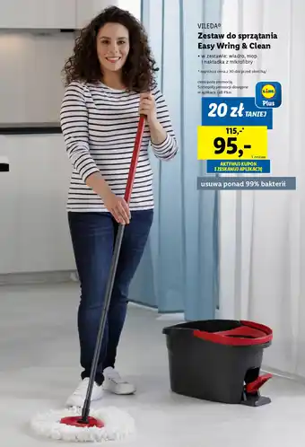 Lidl Zestaw do sprzątania Easy Wring & Clean oferta