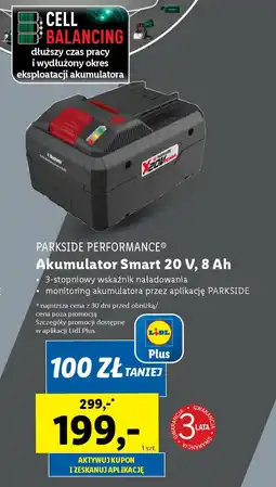 Lidl Parkside performance akumulator smart oferta