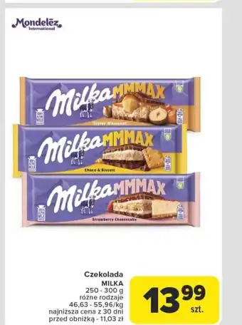 Carrefour Czekolada milka oferta