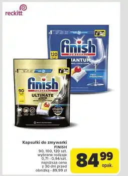 Carrefour Kapsułki do zmywarki finish oferta