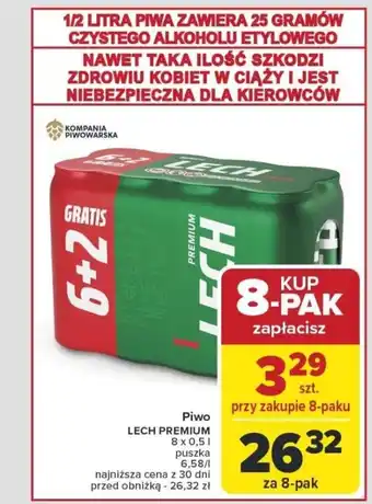 Carrefour Piwo lech premium oferta