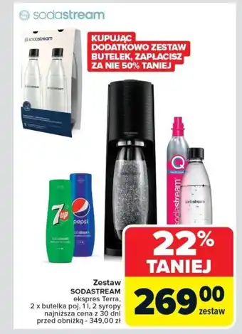 Carrefour Zestaw sodastream oferta