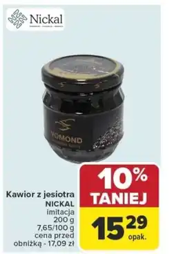 Carrefour Kawior z jesiotra nickal oferta