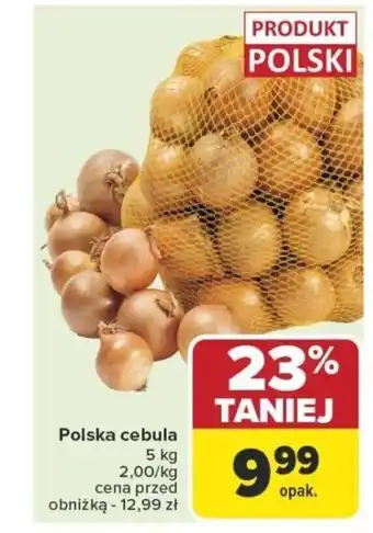 Carrefour Polska cebula oferta