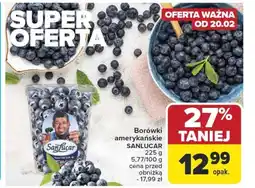 Carrefour Borówki amerykańskie sanlucar oferta