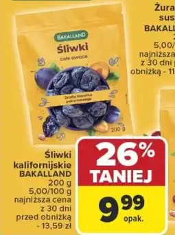 Carrefour Śliwki kalifornijskie bakalland oferta