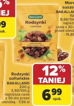 Carrefour Rodzynki sultańskie bakalland oferta