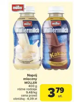 Carrefour Napój mleczny müller oferta