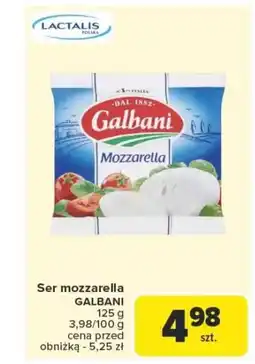 Carrefour Ser mozzarella galbani oferta