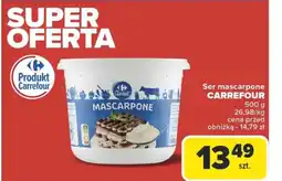 Carrefour Ser mascarpone carrefour oferta