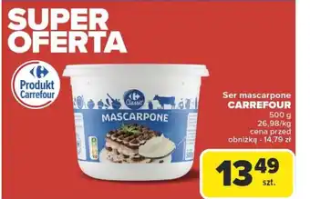 Carrefour Ser mascarpone carrefour oferta