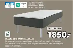 JYSK SKAUPA BB15 RAMMEMADRASS oferta