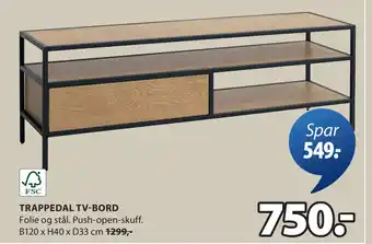 JYSK TRAPPEDAL TV-BORD oferta