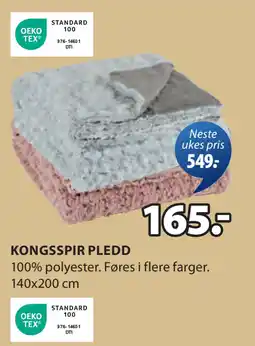 JYSK KONGSSPIR PLEDD oferta