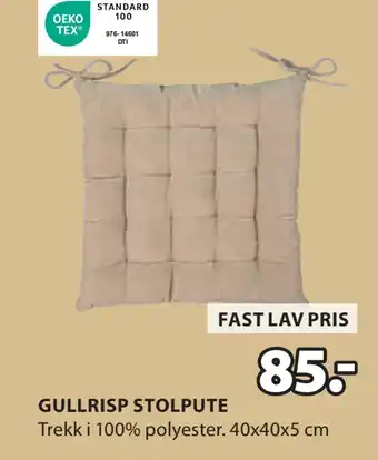 JYSK GULLRISP STOLPUTE oferta