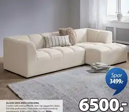 JYSK ALLESE SOFA MED SJESELONG oferta