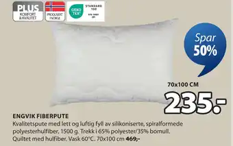 JYSK ENGVIK FIBERPUTE oferta