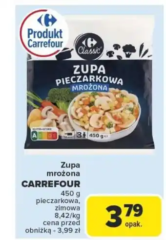 Carrefour Zupa mrożona carrefour oferta