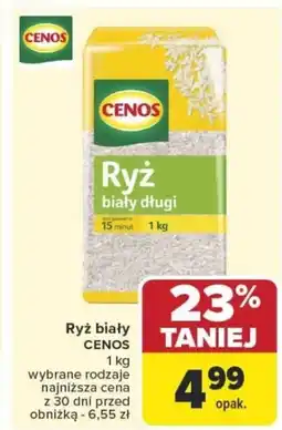 Carrefour Ryż biały cenos oferta