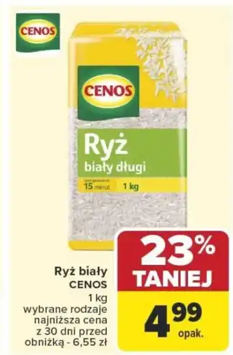 Carrefour Ryż biały cenos oferta