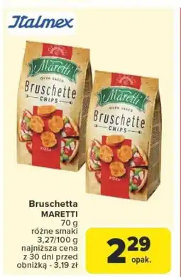 Carrefour Bruschetta maretti oferta