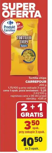 Carrefour Tortilla chips carrefour oferta