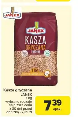 Carrefour Kasza gryczana janex oferta