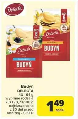 Carrefour Budyń delecta oferta