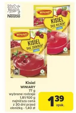 Carrefour Kisiel winiary oferta