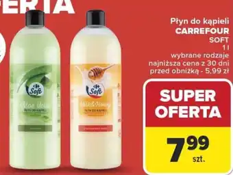 Carrefour Płyn do kąpieli carrefour soft oferta