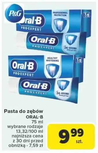 Carrefour Pasta do zębów oral-b oferta