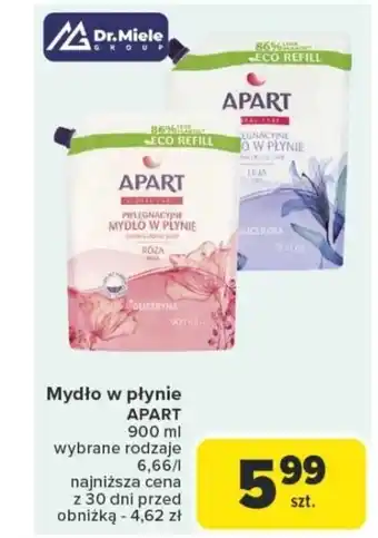 Carrefour Mydło w płynie apart oferta