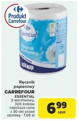 Carrefour Ręcznik papierowy carrefour essential oferta