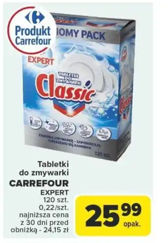 Carrefour Tabletki do zmywarki carrefour expert oferta