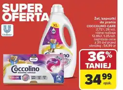 Carrefour Żel, kapsułki do prania coccolino care oferta