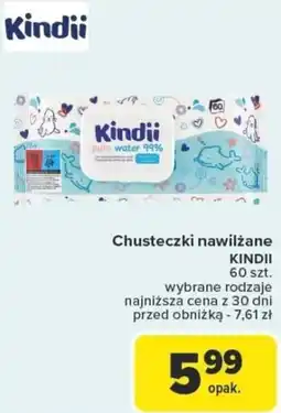 Carrefour Chusteczki nawilżane kindii oferta