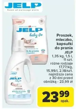 Carrefour Proszek, mleczko, kapsułki do prania jelp oferta