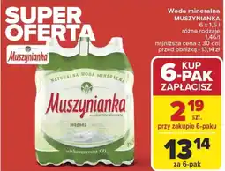 Woda mineralna muszynianka