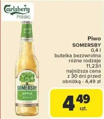 Carrefour Piwo somersby oferta