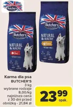 Carrefour Karma dla psa butcher's oferta