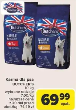 Carrefour Karma dla psa butcher's oferta