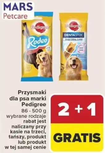 Carrefour Przysmaki dla psa marki Pedigree oferta