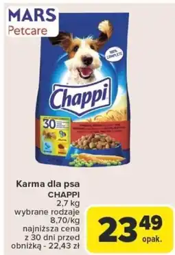 Carrefour Karma dla psa chappi oferta