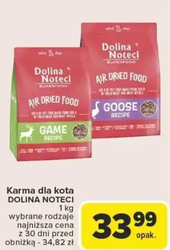 Carrefour Karma dla kota dolina noteci oferta