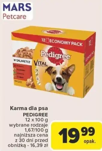 Carrefour Karma dla psa pedigree oferta