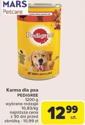 Carrefour Karma dla psa pedigree oferta