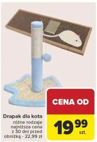 Carrefour Drapak dla kota oferta