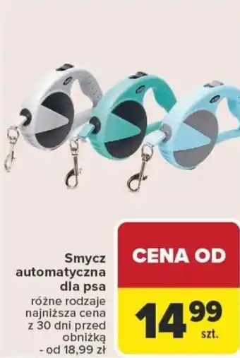 Carrefour Smycz automatyczna dla psa oferta